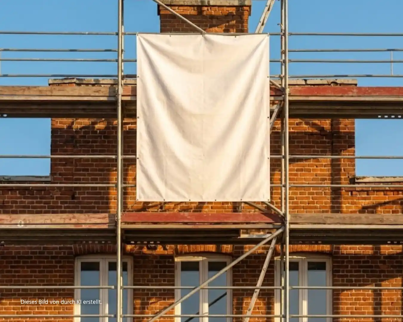 Großformatige Banner und Planen im Digitaldruck